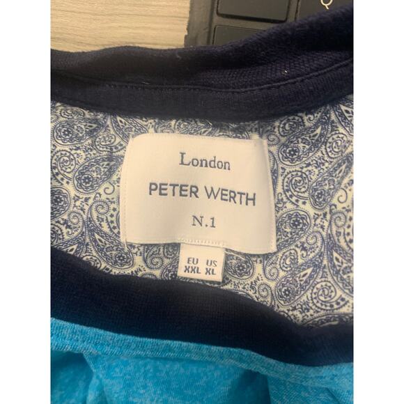 Peter Werth Women's Daleham Standard Fit T-Shirt Short Sleeve Light Blue Size XL - Picture 3 of 5